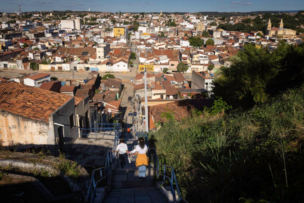 Pintura Escadaria Seminario, Samuel Macedo.