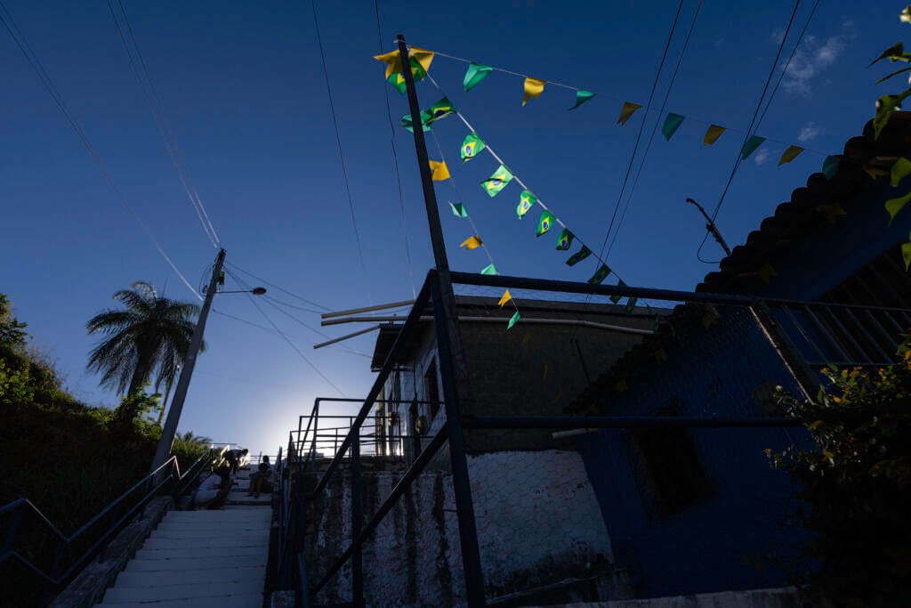 Pintura Escadaria Seminario, Samuel Macedo.